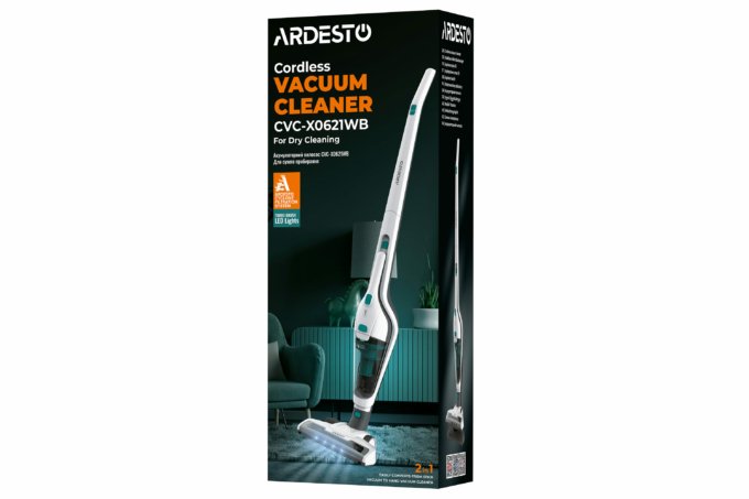 ARDESTO Vacuum cleaner cordless , 85W CVC-X0621WB