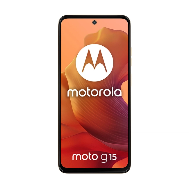 Smartfon Motorola Moto G15 NFC 8GB/256GB Sunrise Orange - PB6F0010TN