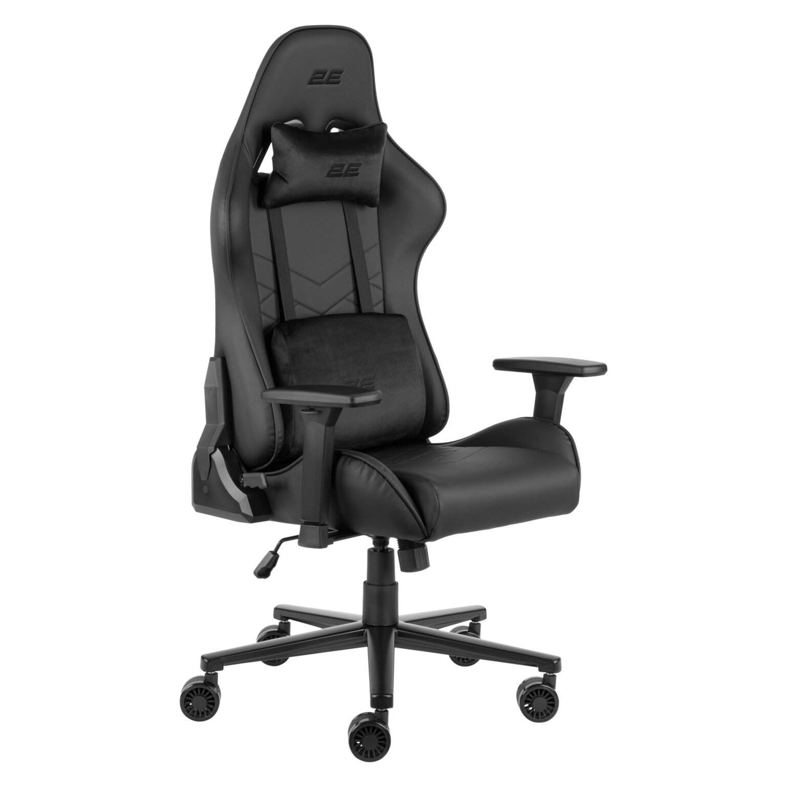 2E GAMING Chair BUSHIDO Lite, fabric, 2D-Armrests, dark grey