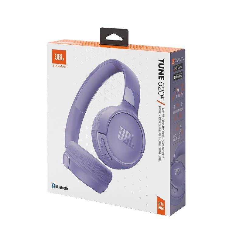 Simsiz qulaqlıq JBL Tune 520BT Purple