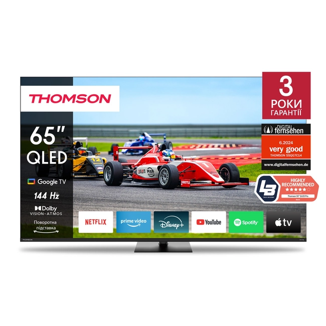 Televizor Thomson Google TV 65" QLED Pro 65QG7C14