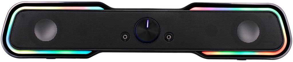2E Multimedia speaker PCS101 RGB, 2.0, USB, Black