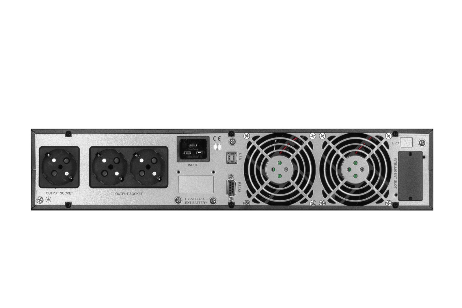 2E OD3000RT, 3000VA/2700W, RT2U, LCD, USB, 3xSchuko Fasiləsiz enerji mənbəyi (UPS)