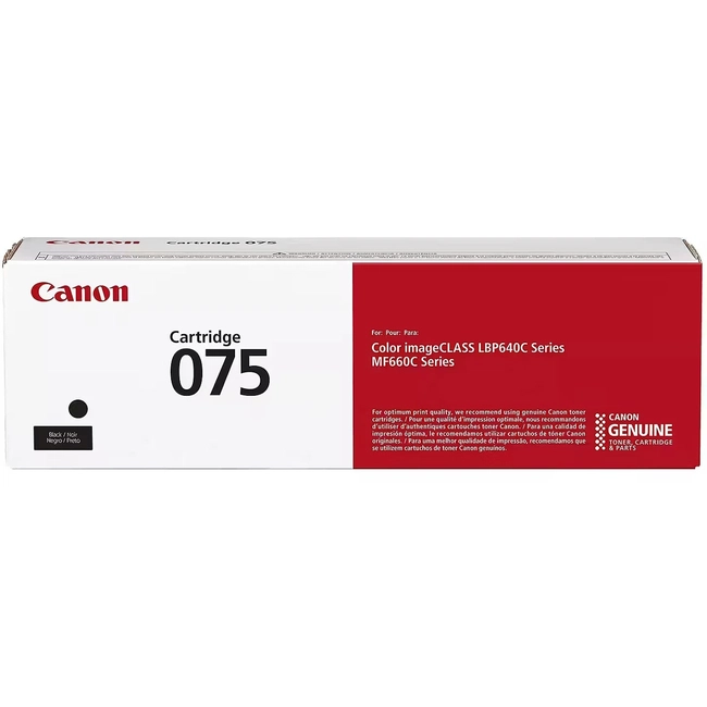 Toner-kartric Canon 075 Black - 6365C002