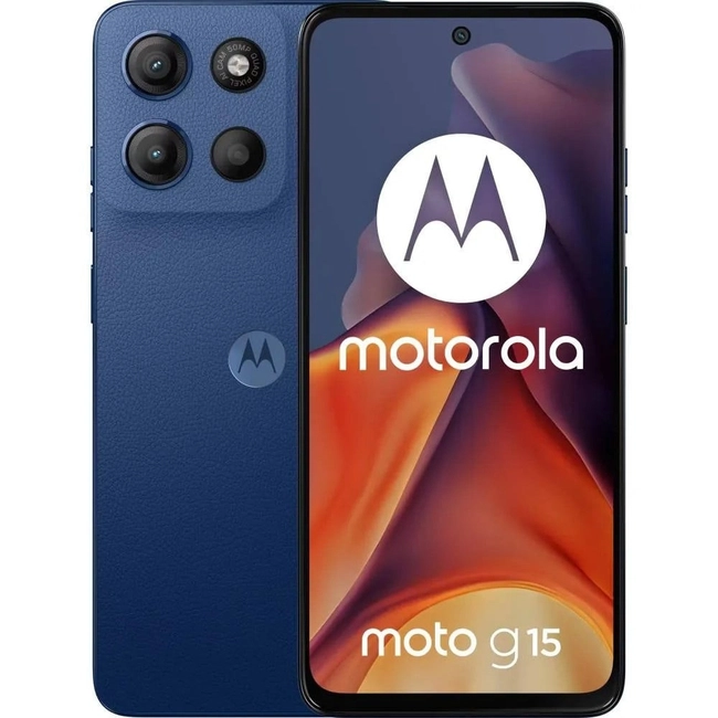 Smartfon Motorola Moto G15 NFC 8GB/256GB Navy Peony - PB6F0028TN