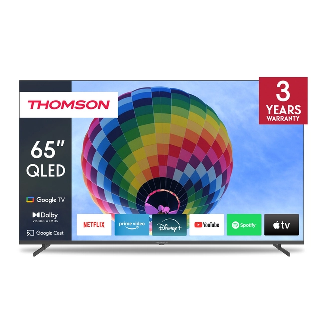 Televizor Thomson Google 65" QLED Side Feet 65QG4S14