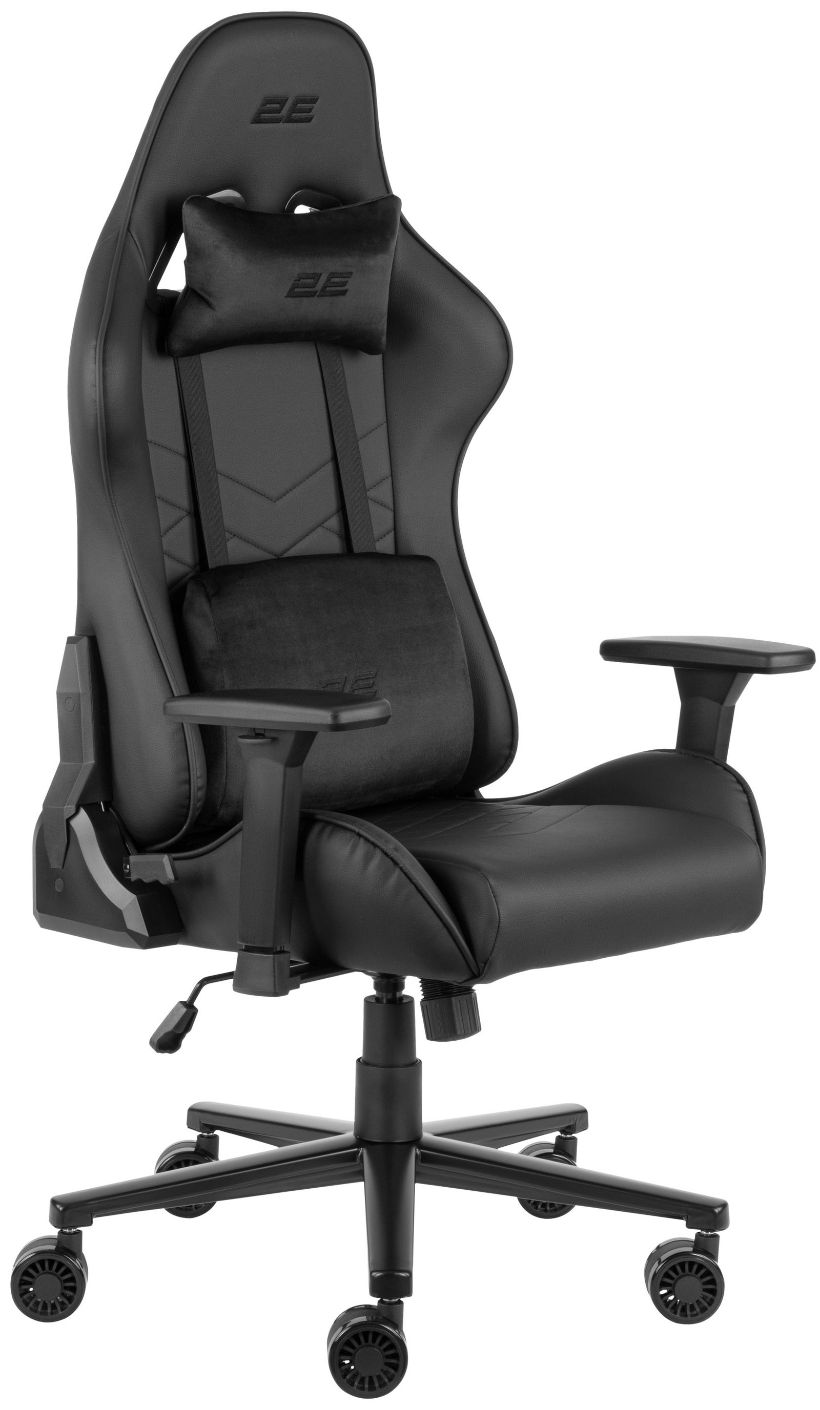 2E GAMING Chair BUSHIDO Lite, fabric, 2D-Armrests, dark grey